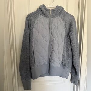 Athleta Textured light blue Jacket